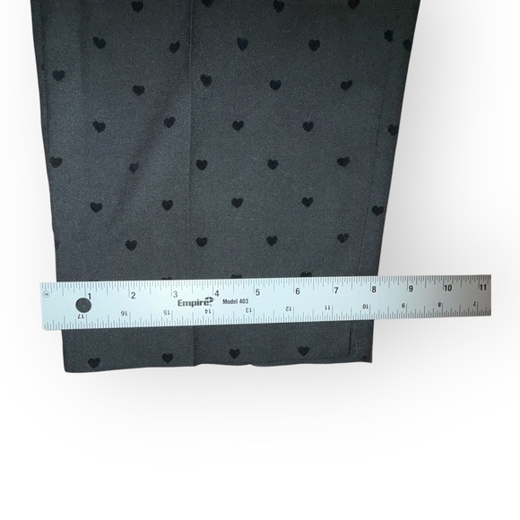 NWT TALBOTS Hampshire Ankle Pants - Heart Print Plus Size 16W - Picture 11 of 15